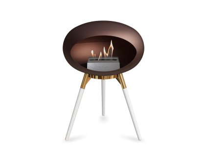3679 12 dome ground low mocca barva trojnozky mocca bowl kartus rose gold nozicky smoked oak legs