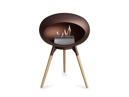 3679 23 dome ground low mocca barva trojnozky mocca bowl kartus rose gold nozicky smoked oak legs