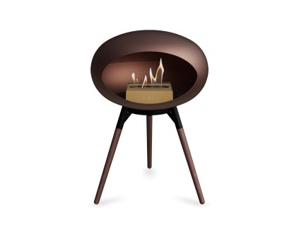 3679 44 dome ground low mocca barva trojnozky mocca bowl kartus rose gold nozicky smoked oak legs