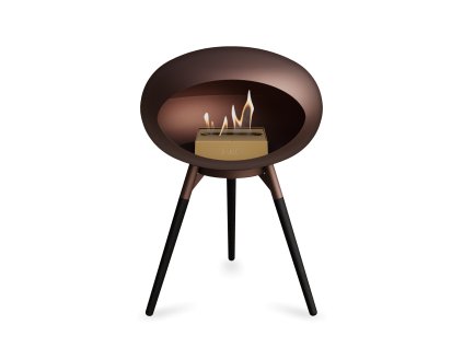 3679 46 dome ground low mocca barva trojnozky mocca bowl kartus rose gold nozicky smoked oak legs