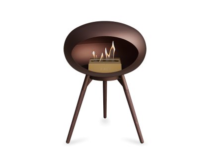 3679 49 dome ground low mocca barva trojnozky mocca bowl kartus rose gold nozicky smoked oak legs