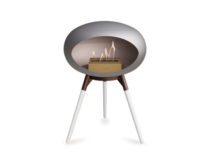 3682 45 dome ground low nickel barva trojnozky mocca bowl kartus rose gold nozicky smoked oak legs