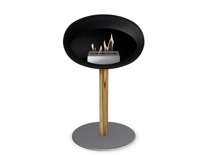 3745 28 dome ground steel low 50 cm black barva a prumer nohy rose gold 60 cm barva podstavce rose gold kartus rose gold