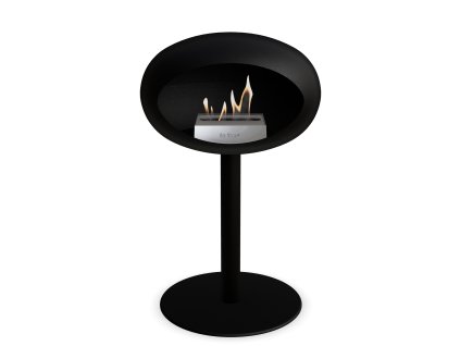 3745 12 dome ground steel low 50 cm black barva a prumer nohy rose gold 60 cm barva podstavce rose gold kartus rose gold