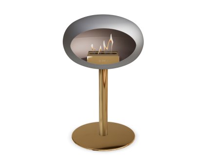 3754 46 dome ground steel low 50 cm nickel barva a prumer nohy rose gold 60 cm barva podstavce nickel kartus nerez