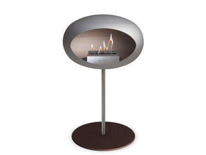 3754 7 dome ground steel low 50 cm nickel barva a prumer nohy rose gold 60 cm barva podstavce nickel kartus nerez