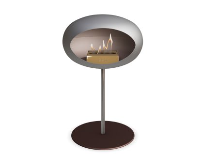 3754 31 dome ground steel low 50 cm nickel barva a prumer nohy rose gold 60 cm barva podstavce nickel kartus nerez