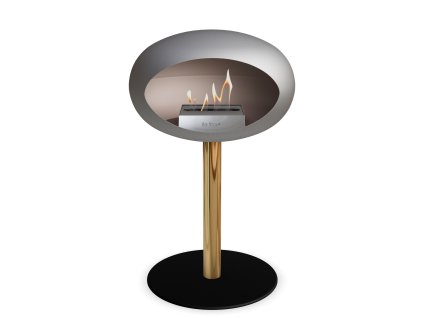 3754 22 dome ground steel low 50 cm nickel barva a prumer nohy rose gold 60 cm barva podstavce nickel kartus nerez