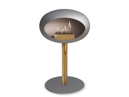 3754 48 dome ground steel low 50 cm nickel barva a prumer nohy rose gold 60 cm barva podstavce nickel kartus nerez