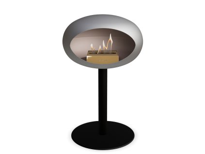 3754 35 dome ground steel low 50 cm nickel barva a prumer nohy rose gold 60 cm barva podstavce nickel kartus nerez