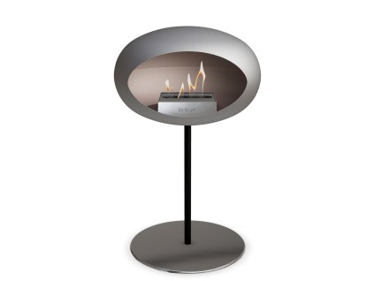 3754 11 dome ground steel low 50 cm nickel barva a prumer nohy rose gold 60 cm barva podstavce nickel kartus nerez