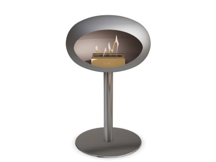 3754 24 dome ground steel low 50 cm nickel barva a prumer nohy rose gold 60 cm barva podstavce nickel kartus nerez