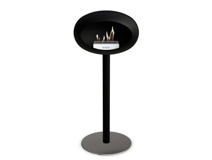 3757 9 dome ground steel high 80 cm black barva a prumer nohy rose gold 25 cm barva podstavce lestena ocel kartus rose gold