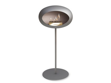 3766 34 dome ground steel high 80 cm nickel barva a prumer nohy lestena ocel 60 cm barva podstavce rose gold kartus nerez