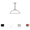 3955 dome pendant by heatsail cerna midnight