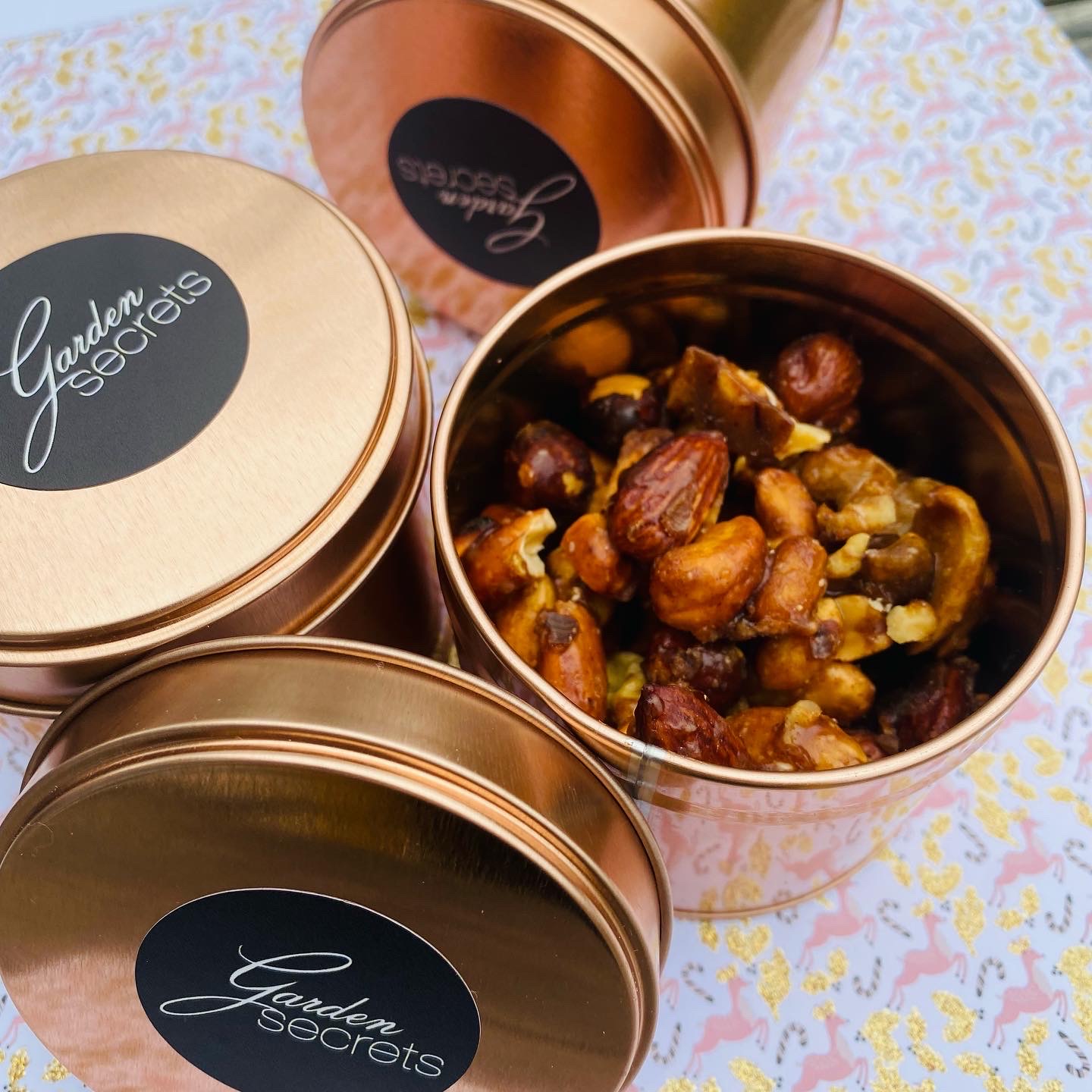 Zkaramelizované ořechy