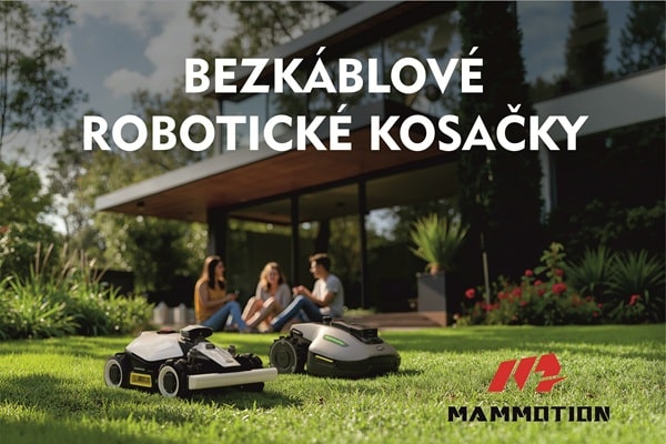 Bezkáblové robotické kosačky Mammotion