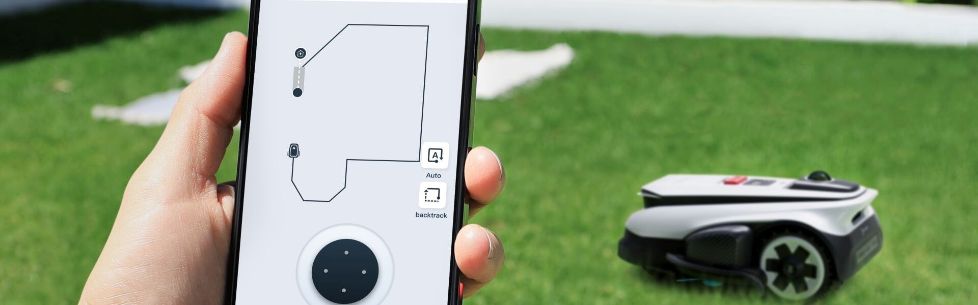 Automatické mapovanie SmartEdge bez obvodového kábla ECOVACS GOAT A3000 LiDAR PRO