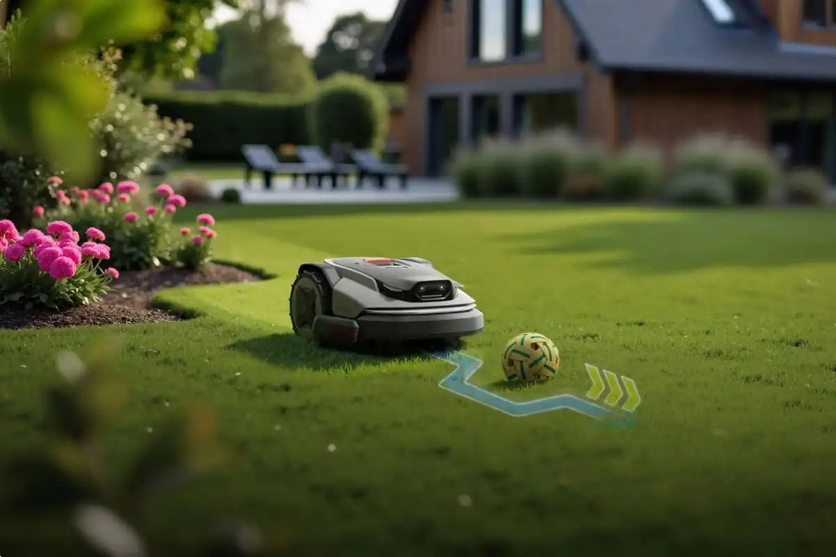 Roborock RockMow S115 AI Vision rozpoznávanie prekážok