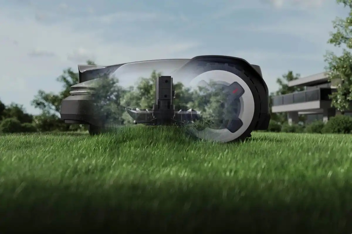Roborock RockMow S115 plávajúci žací mechanizmus a ochranný disk nožov