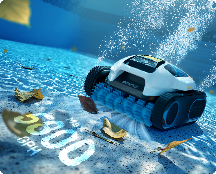 Výkonné bezkartáčové motory a sací výkon SPINO E1