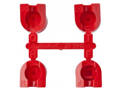 Trysky MPR-25 (7,6m) - červené PGP