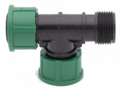 Irritec PP holendrový T kus 1" M x F x F PN10