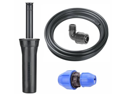 Ukoncenie hadice kompresnou spojkou