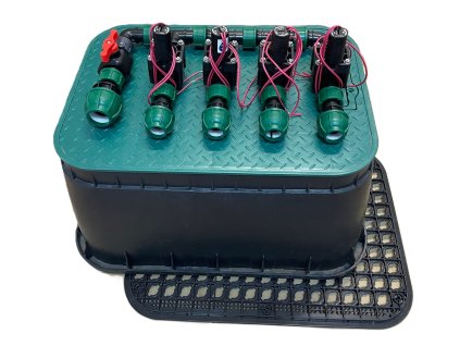 Ventilová zostava na 4 elektroventily