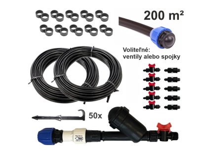 Zavlažovací set 200m2