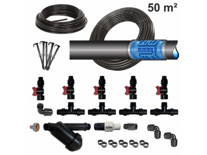 Zavlažovací set - kvapková závlaha 5x10m