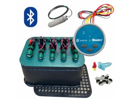 Ventilová zostava na batérie 4 vetvy1)