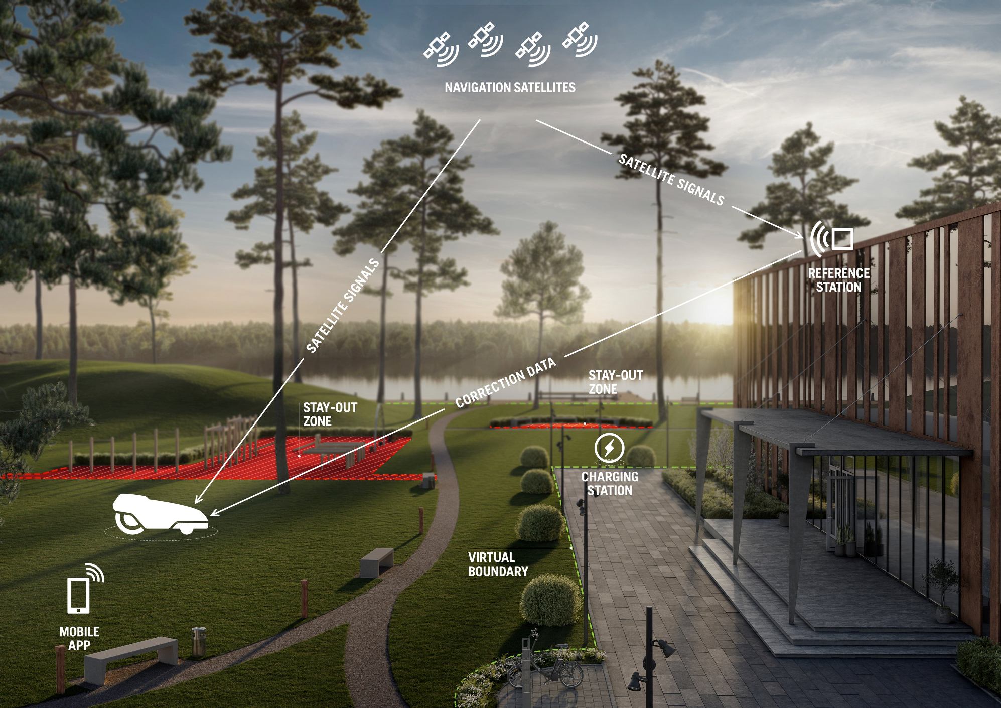 Husqvarna EPOS™: Revoluce v sečení bez vodičů