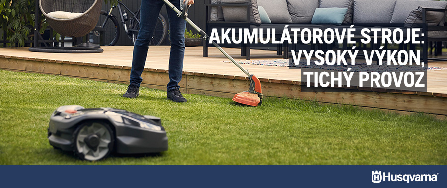 Akumulátorové stroje