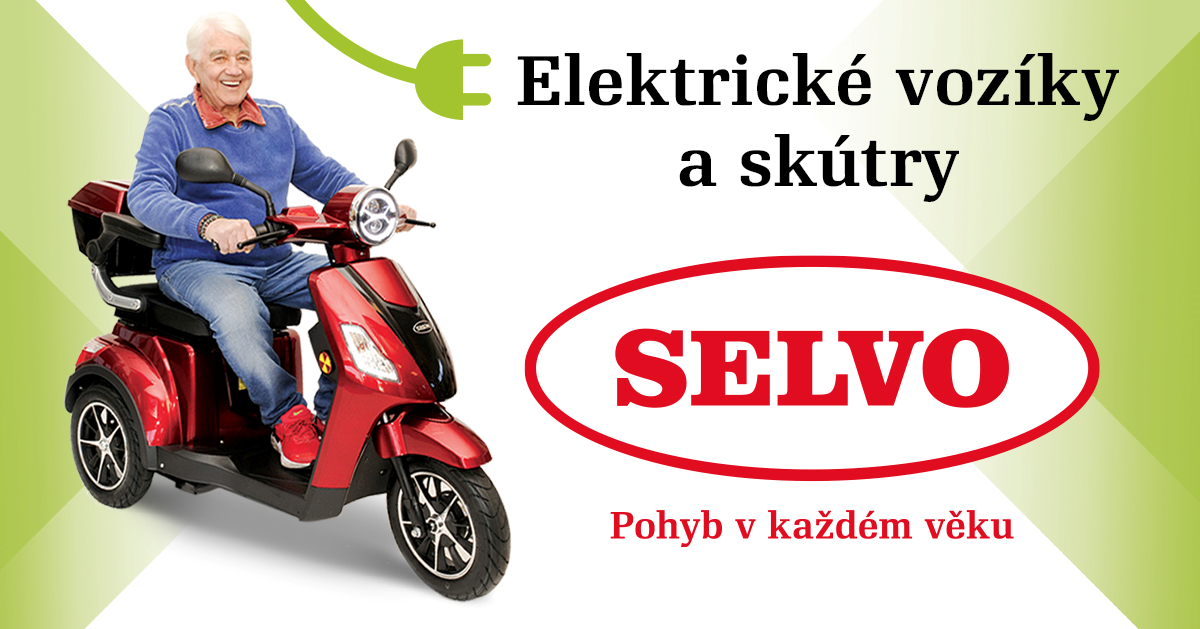Seniorské vozíky Selvo