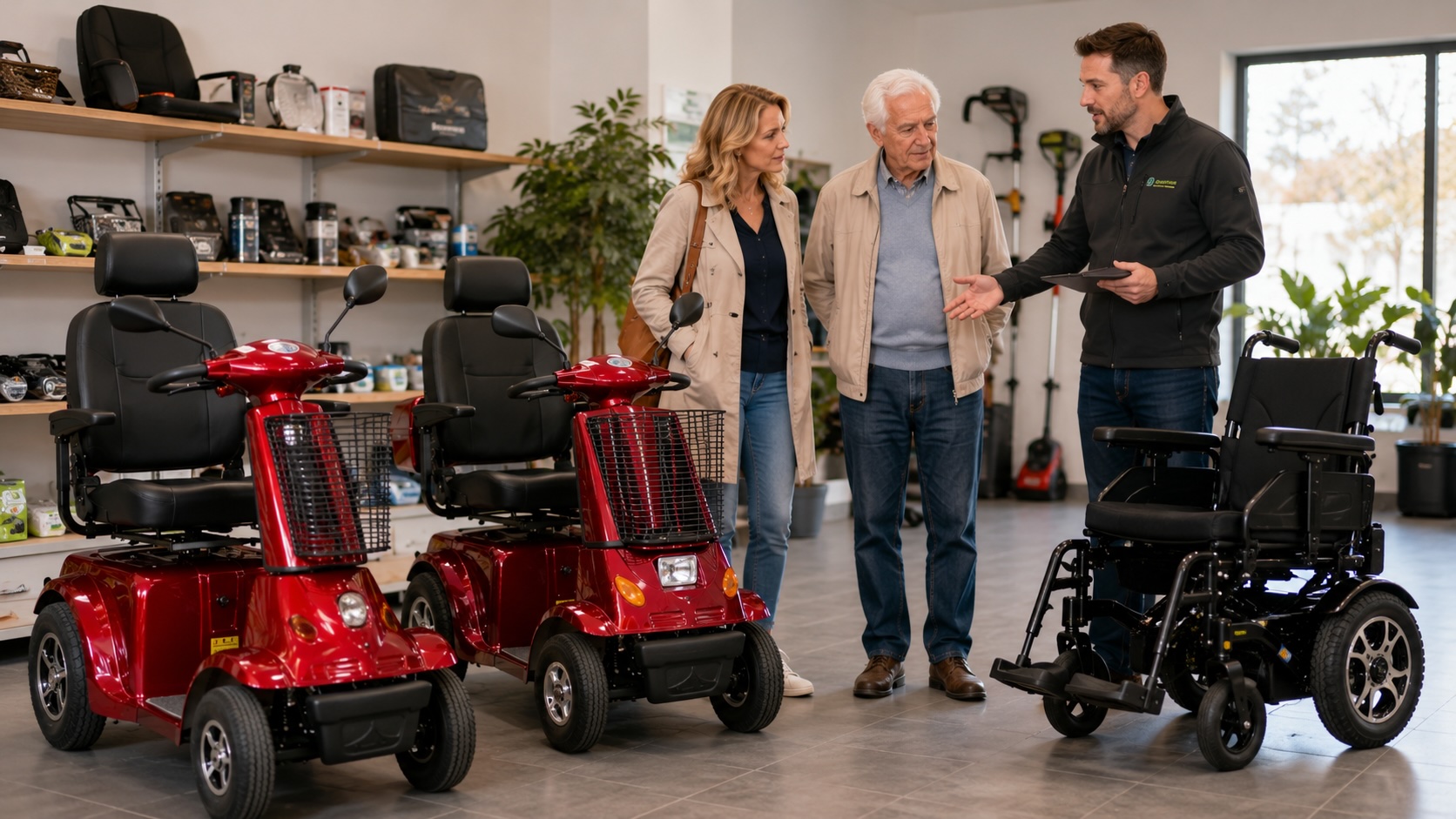 Poradenství a servis elektrických vozíků pro seniory v Gardentech