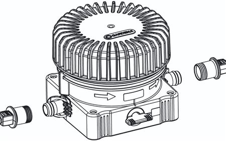 Díky šroubení a adaptéru lze přípojku flexibilně používat pro 4,6mm (3/16