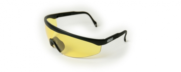 Polykarbonátové ochranné brýle žluté Ochranné brýle polykarbonátové žluté Q515069