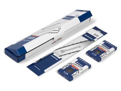 Sada - Lišta laminovaná X-Force .325" 1,3mm + 2x řetěz SP33G Husqvarna