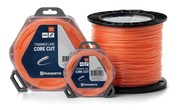 Vyžínací struna CoreCut 2,4mm/15m Husqvarna Délka struny: 15m 5976692-10