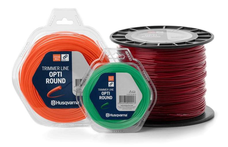 Vyžínací struna Opti Round 1,5mm/ 15m Husqvarna Vyžínací struna Opti Round