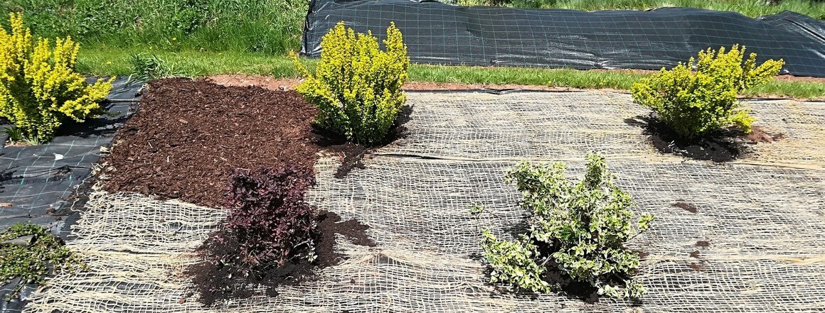 Protierozní sítě - kokosové rohože a jutové sítě