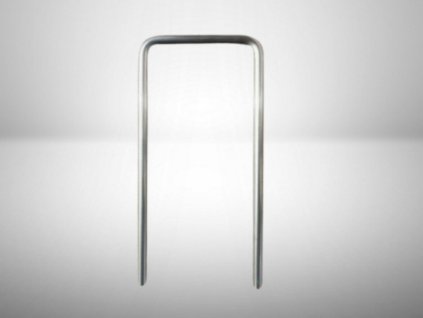 Ocelová kotvící skoba do země U-Pin 15×7,5×15 cm × 6mm – 1 ksU-PIN ocelová skoba k uchycení zatravňovací rohože - 1ks - 1