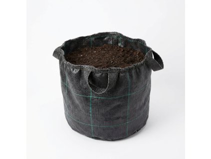 Textilní květináč 40 x 40cm - 50l, černý - 1ks