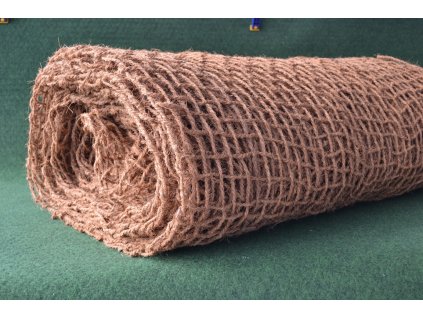 JUTENON ECC 400, Kokosová protierozní síť, rohož - gramáž 400g/m2, rozměr - 25m x 2m