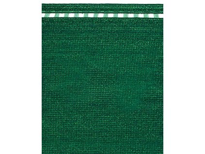 Stínící tkanina, síť, rašlový úplet 100%, 230g/m2, 10m x 1m - zelená