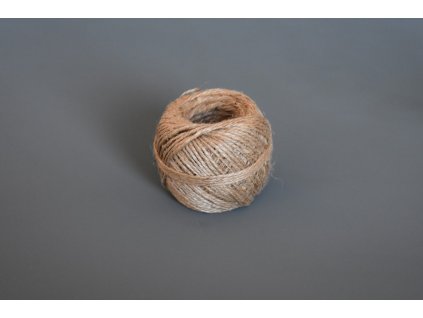 Motouz přírodní jutový 200g - 1,25mm x 200m