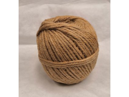 Motouz přírodní jutový 1kg - 4,5mm x 150m