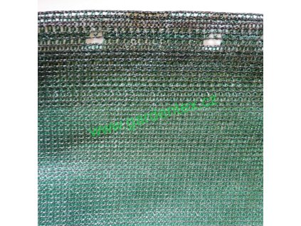 Stínící tkanina, síť, rašlový úplet 92%, 125g/m2, 25m x 2m - zelená