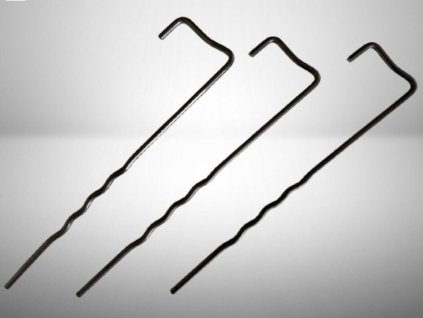 Ocelová kotvící skoba do země GEOPIN 20cm × 4mm – 1 ksGEOPIN 20 - Kotvící ocelová skoba, drát ø 4 mm, délka 20 cm - 1ks - 1